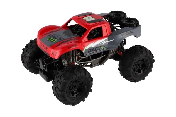 RC terénne auto 4x4 červené