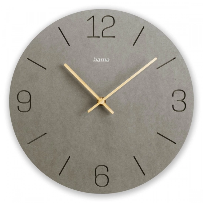 Nástenné hodiny Crete antracitové 30 cm