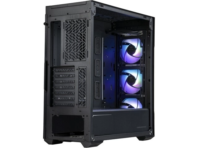 Skriňa MasterBox TD500 V2 Mesh s oknom ARGB čierna