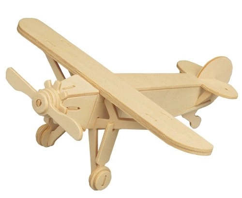 Drevené 3D Puzzle Dvojplošník Nieuport