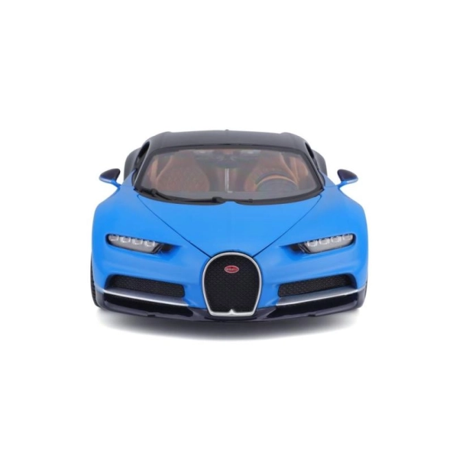 Kovové autíčko Bugatti Chiron modré/tmavo modré