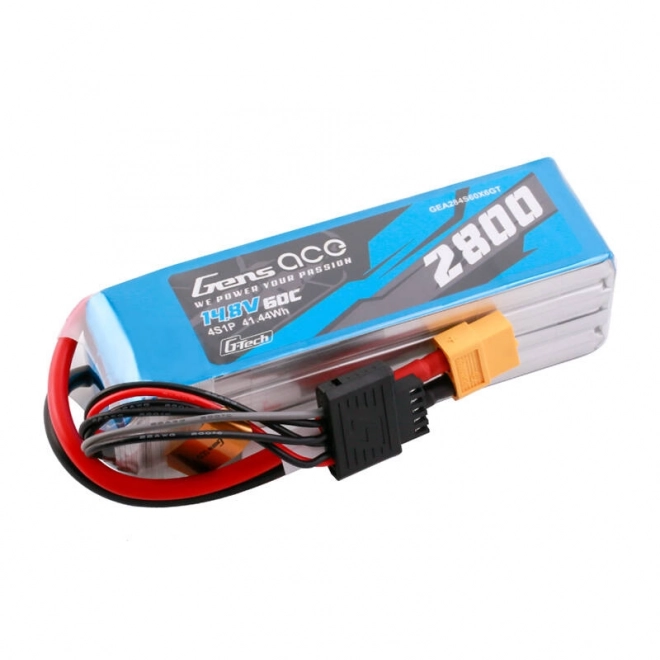 Batéria Gens Ace G-Tech Soaring 2800mAh 14.8V 60C 4S1P LiPo XT60