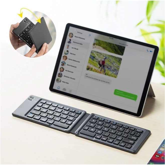 Skladacia bezdrôtová klávesnica Bluetooth 3.0