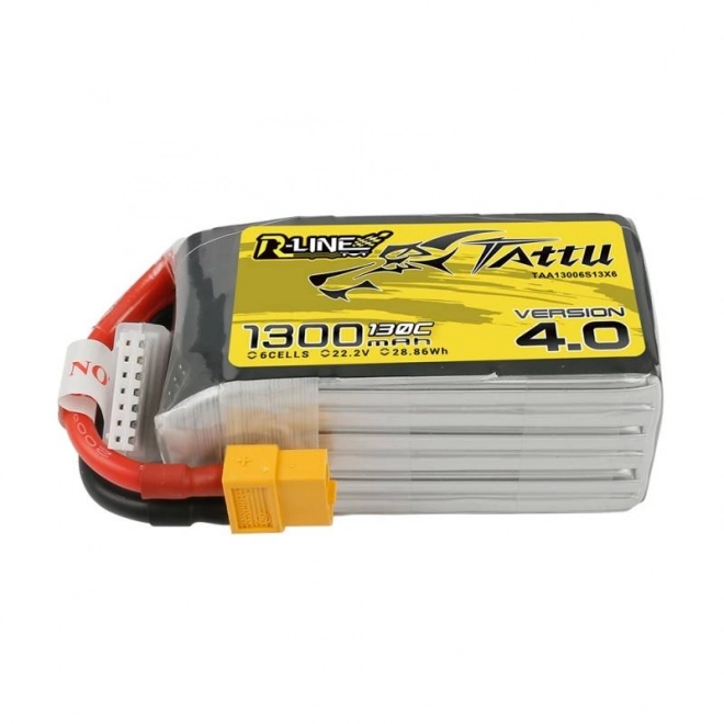 Lipo Batéria 1300mAh 22.2V 130C Tattu R-Line Gens Ace