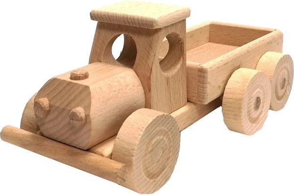Drevené nákladné auto s korbou CEEDA CAVITY