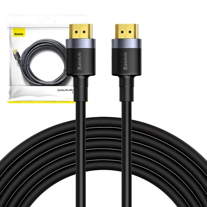 Baseus Cafule 4K HDMI Kábel 5m - Čierny