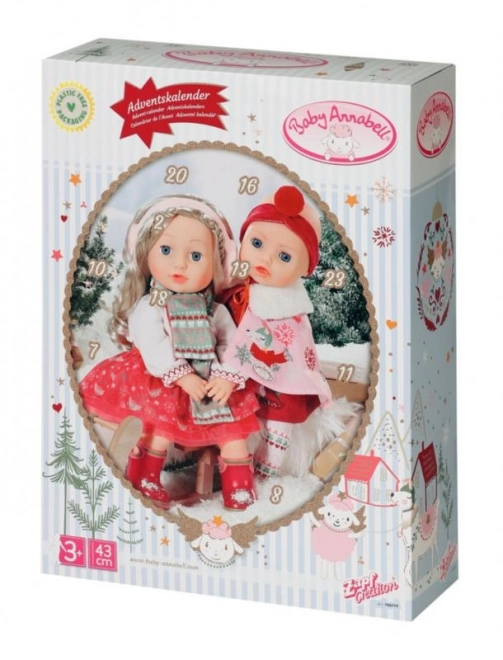 Adventný kalendár Baby Annabell 2022