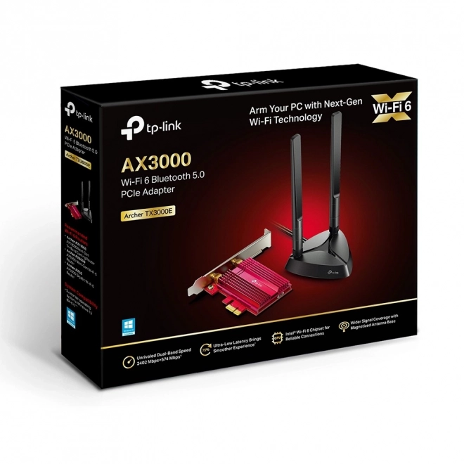 Sieťová karta Archer TX3000E PCI-E WiFi 6