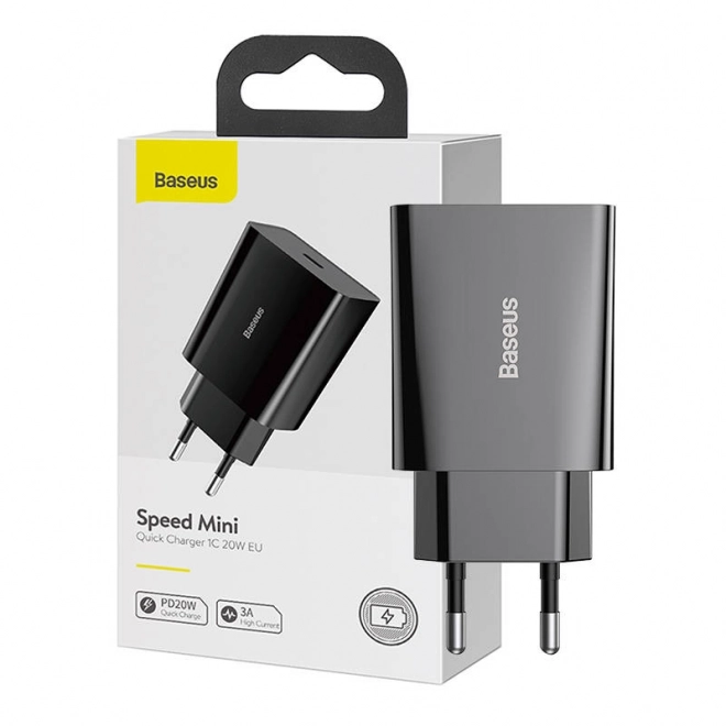 Baseus Rýchlonabíjačka Speed Mini Quick Charger 1C