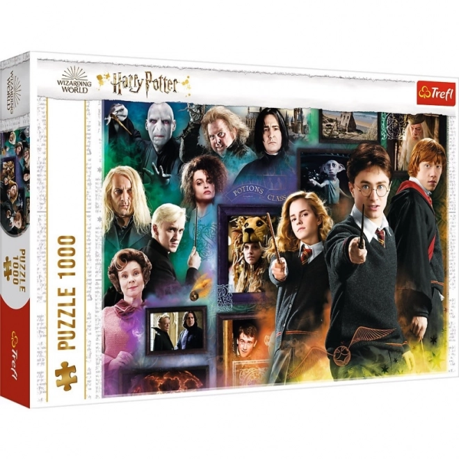 Puzzle 1000 dielikov Svet Čarodejníkov Harry Potter