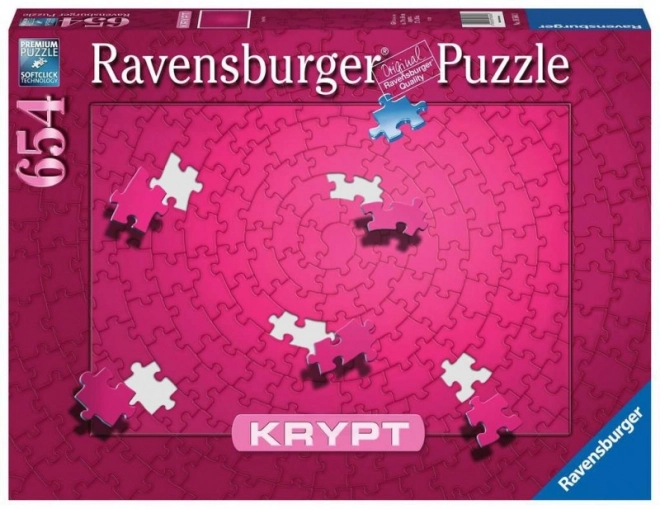 Puzzle Krypt - Ružové 654 dielikov