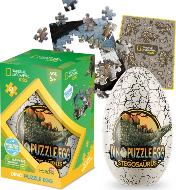 Puzzle 3D National Geographic - Stegosaurus