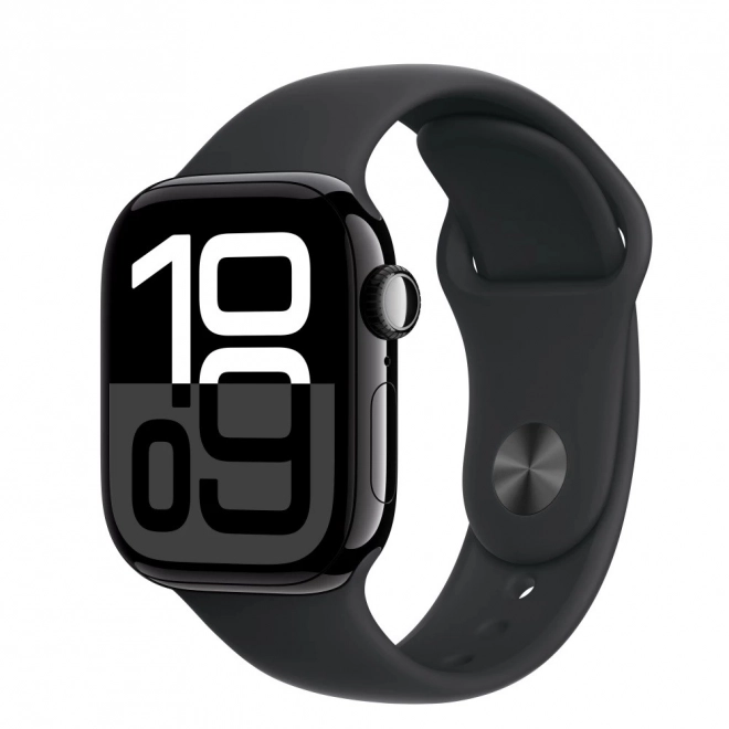 Apple Watch Series 10 gps 42 mm hliník onyx s černým športovým remienkom