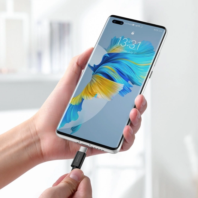 Rýchlonabíjací USB na USB-C kábel Baseus Superior 2m čierny