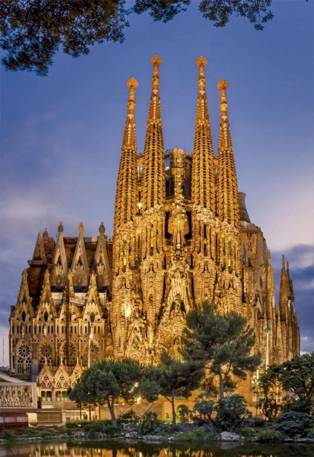 Educa puzzle Sagrada Familia Barcelona 1000 dielikov