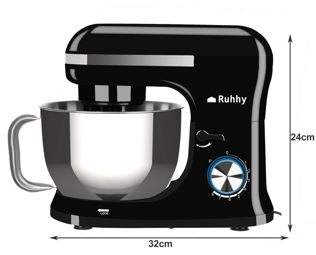 Ruhhy 16746 Kuchynský robot 4,5 l + 24 cukrárenských násad 1700 W