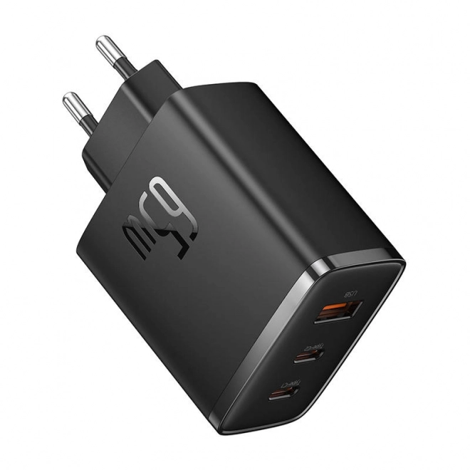 Nástenná nabíjačka Baseus OS-Cube Pro 2xUSB-C + USB, 65 W čierna