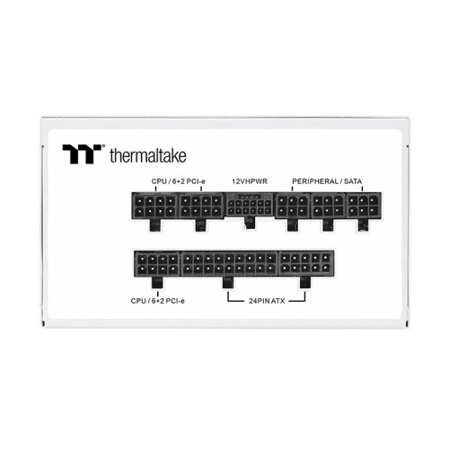 Zdroj Thermaltake Toughpower Grand GF3 1200W Gold Modrulárny 14cm Gen5 Snow