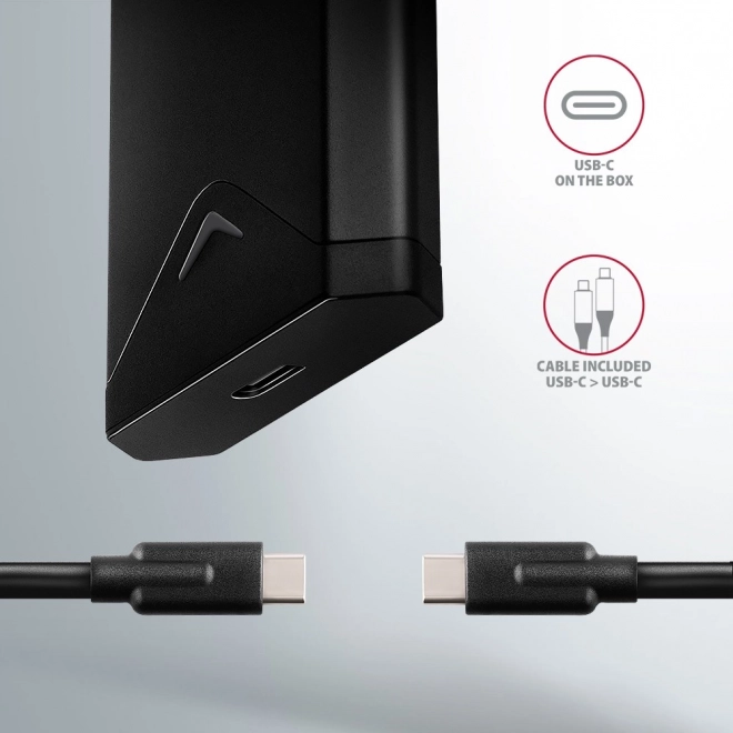 Vonkajší hliníkový kryt pre NVMe SSD s rozhraním USB-C 3.2 Gen 2