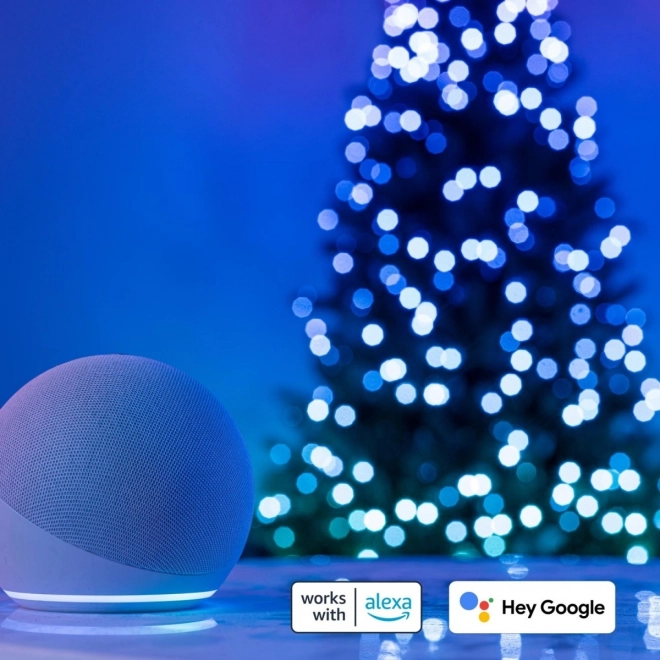 Inteligentné vianočné svetlá 400 LED RGB+W reťaz 32m