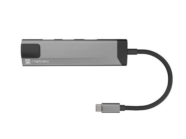 Stacja dokujúca Natec Fowler Go USB-C s HDMI 4K a USB 3.0