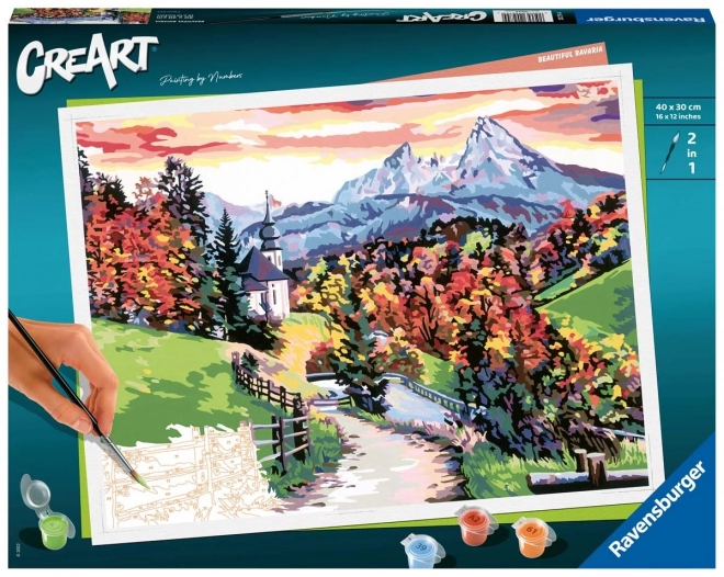 Ravensburger: CreArt: Krásne Bavorsko