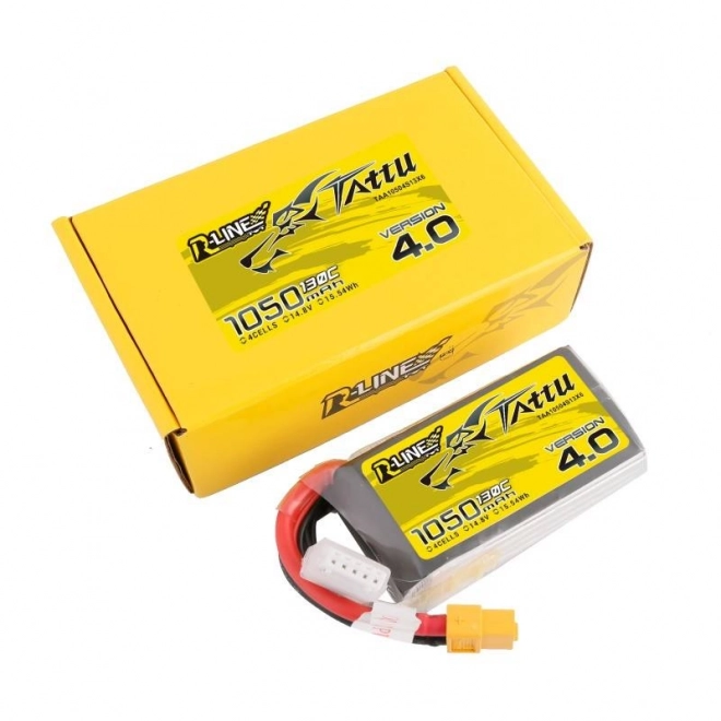 Akumulátor Tattu R-Line 1050mAh 14.8V 130C XT60