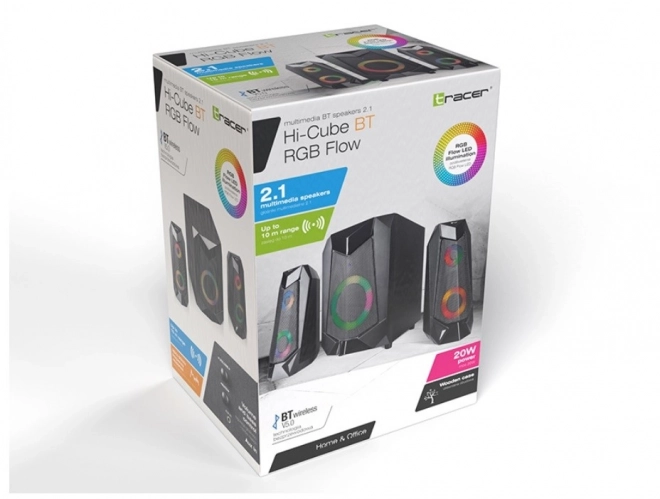 Reproduktory Tracer 2.1 Hi-Cube RGB Bluetooth