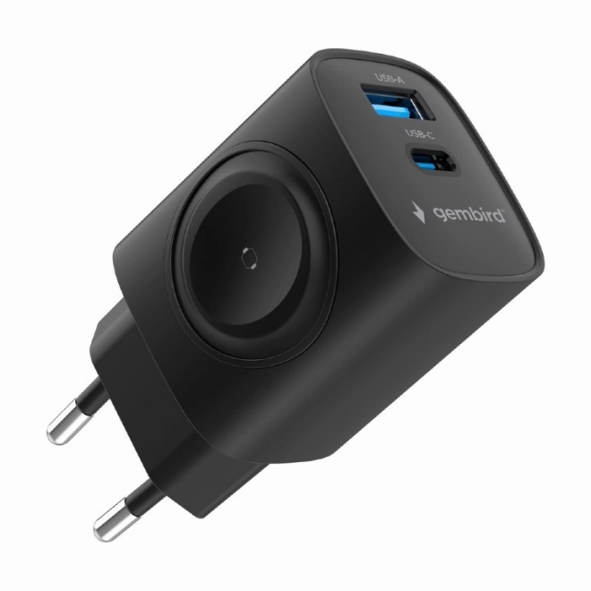Univerzálna USB nabíjačka 20W PowerDelivery Quick Charge 3.0 čierna