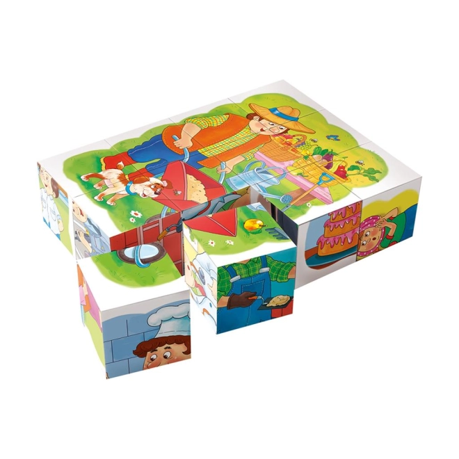 Farebné puzzle obrázky