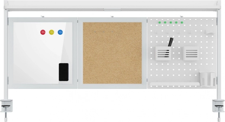 Tri organizačné plochy pre maximálny prehľad