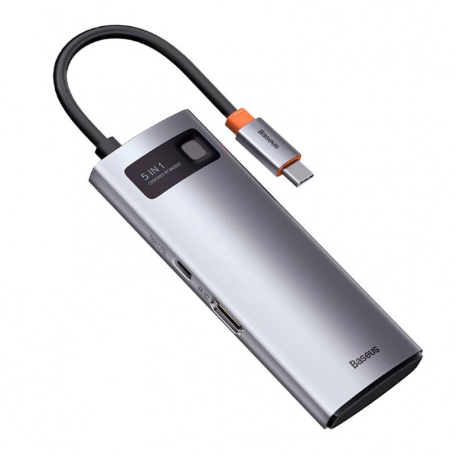 Dokovacia stanica Baseus Metal Gleam Series 5v1