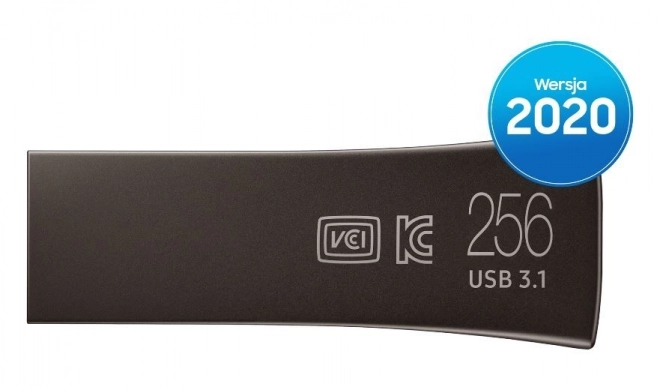Pendrive bar plus usb 256 gb titan šedý