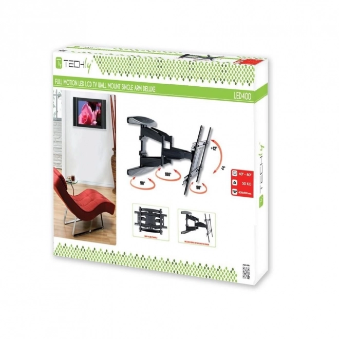 Nástenný držiak na TV LCD/LED 40-80 palcov čierny