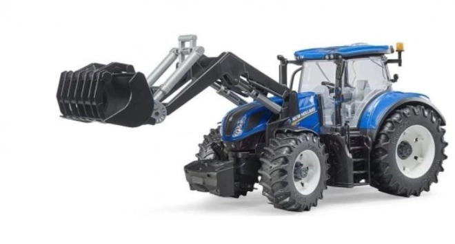 Farmársky traktor New Holland s predným nakladačom