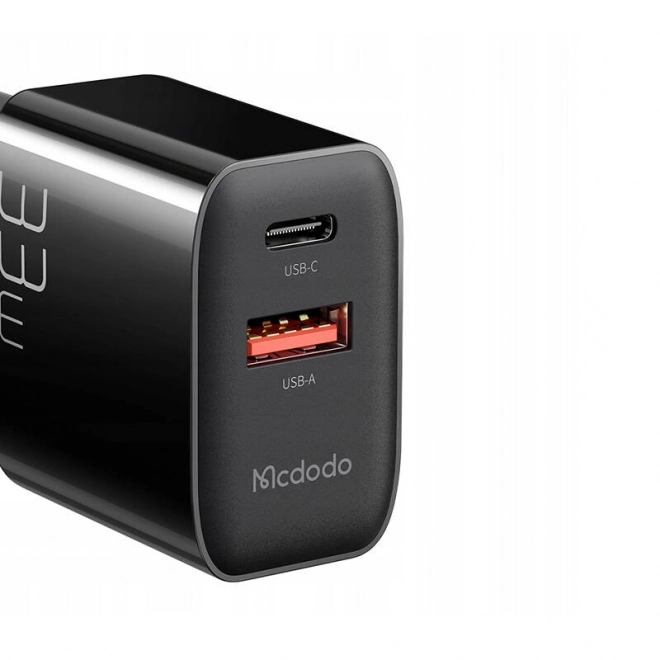 Nástenná nabíjačka Mcdodo USB + USB-C, 33W + kábel USB-C