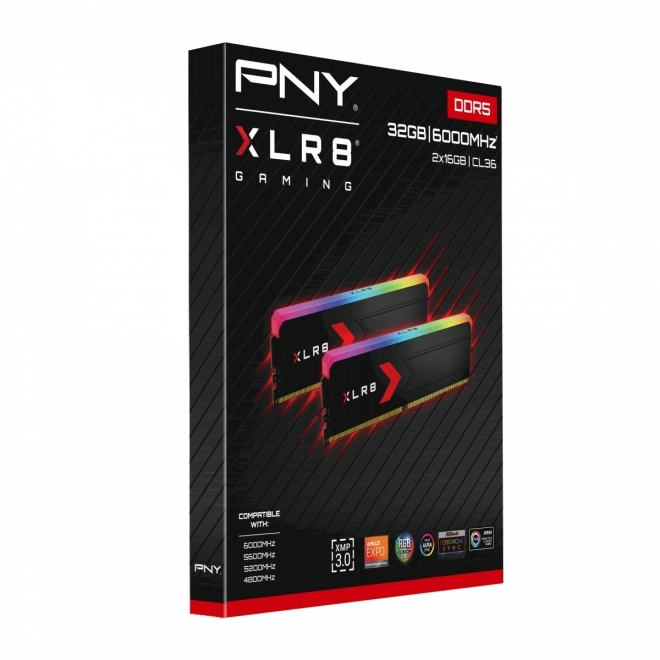Herná pamäť PNY XLR8 DDR5 s RGB podsvietením