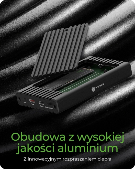 Stacja klonovania pre 2x NVMe SSD - ICY BOX
