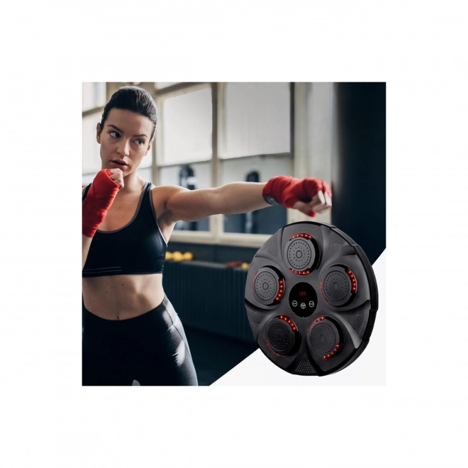 Music Boxing Machine - Tréningová Boxerská Tabuľa s Bluetooth a Displejom