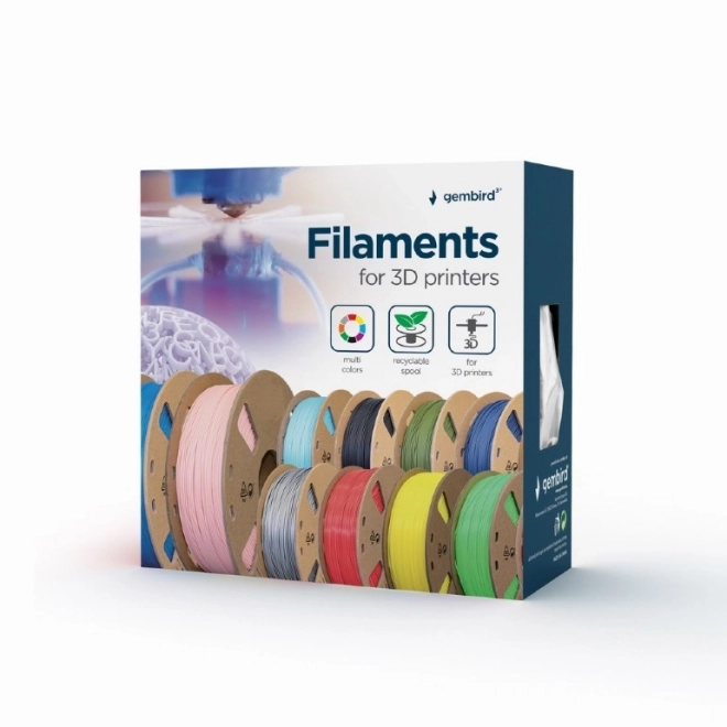 Filament pre 3D tlačiarne PLA 1,75mm priehľadný