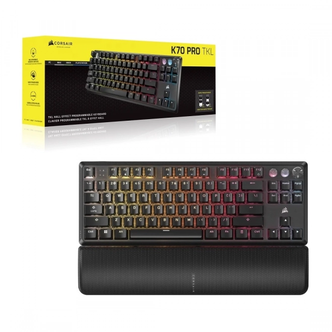 Mechanická klávesnica Corsair K70 Pro TKL