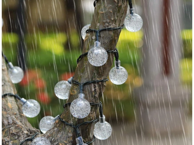 Solárne záhradné svetlá 20 LED multicolor