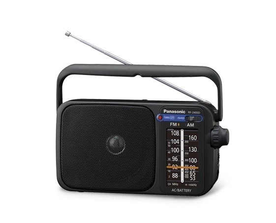 Prenosné rádio Panasonic s digitálnym tunerom