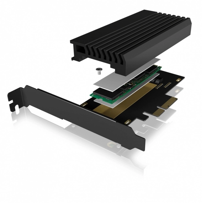 Karta PCIe s M.2 M-Key pre SSD M.2 NVMe