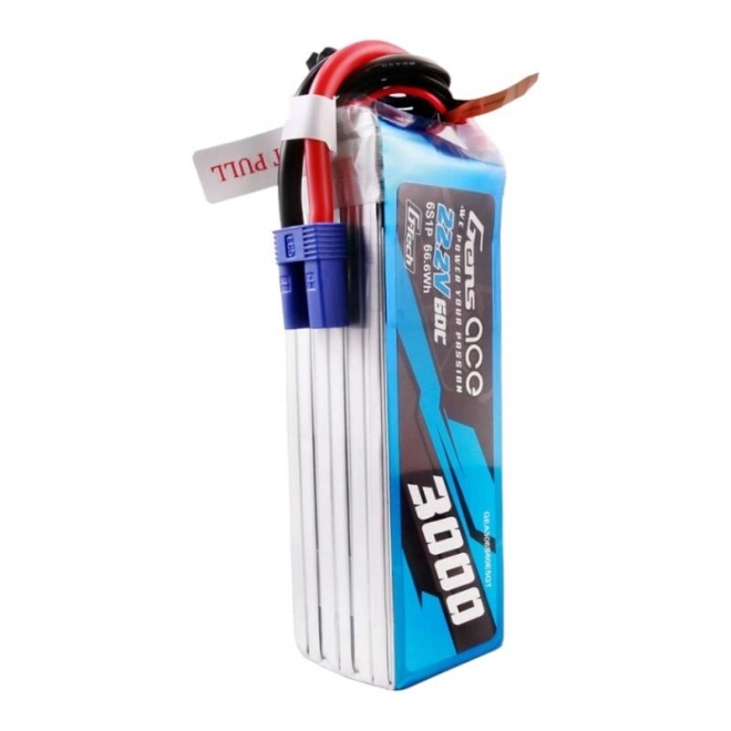 Lipo batéria Gens ace G-Tech 3000mAh 22,2V 60C s EC5 konektorom