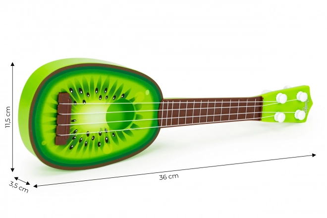 Detský ukulele so štyrmi strunami Kiwi