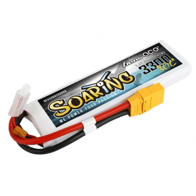 Baterka Gens Ace Soaring 3300mAh 7,4V 30C LiPo s konektorom XT90