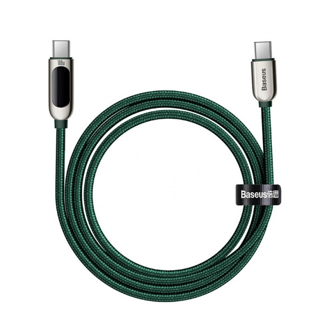 Kábel USB-C na USB-C s displejom Baseus