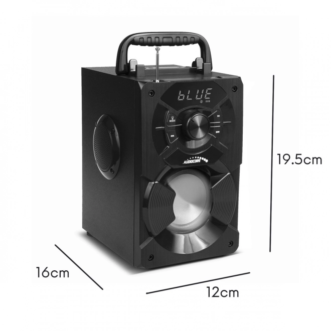 Bluetooth reproduktor s rádiom a USB Audiocore