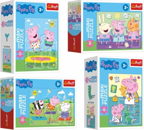 Maxi puzzle PRASIATKO PEPINA 20 dielikov pre deti od 3 rokov